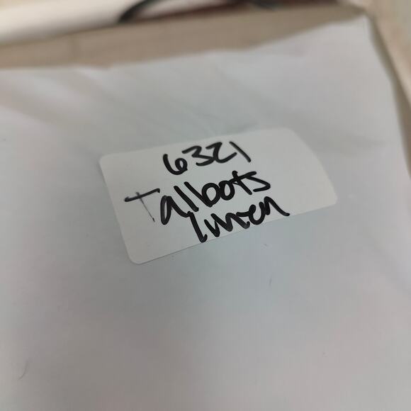 Talbots Linen Jacket Womens 12 Black Blazer Preppy Button Up Old Money - Picture 8 of 8